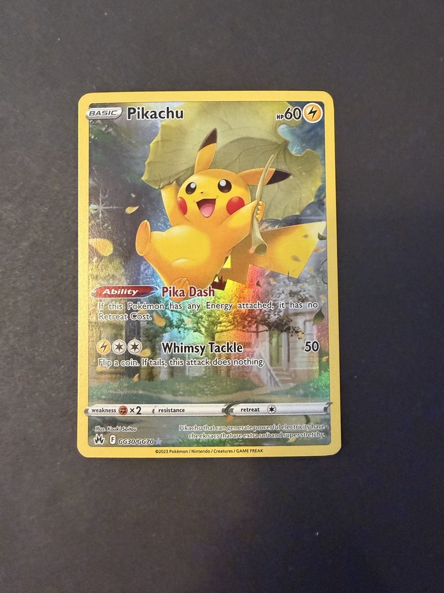Pokémon Carte collezionabili: Pokemon Pikachu Holo Rare GG30 ENG. – Usato da Rorschach venduto da mar_nl6c