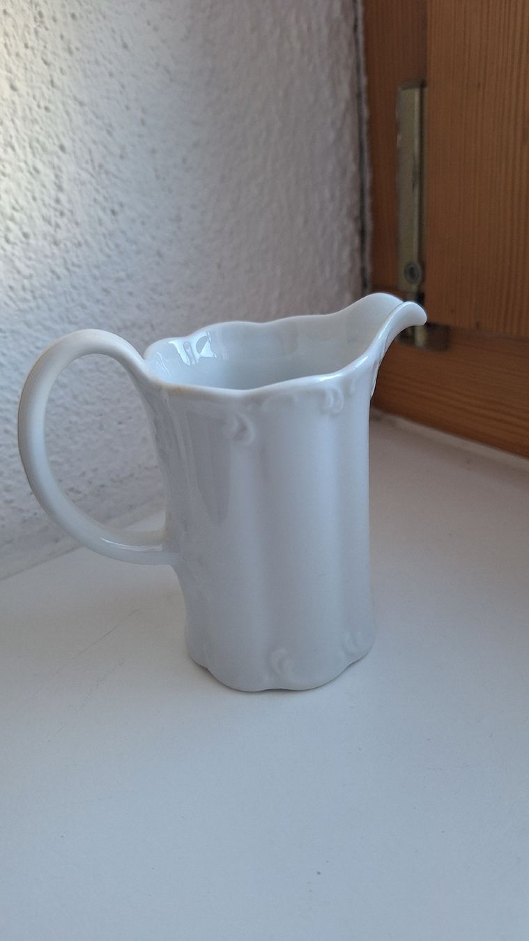 Rosenthal Caraffe: Rosenthal Milchkrug, weiss – Nuovo e nell'imballaggio originale da Schwarzenbach SG venduto da ct-porzellan 1