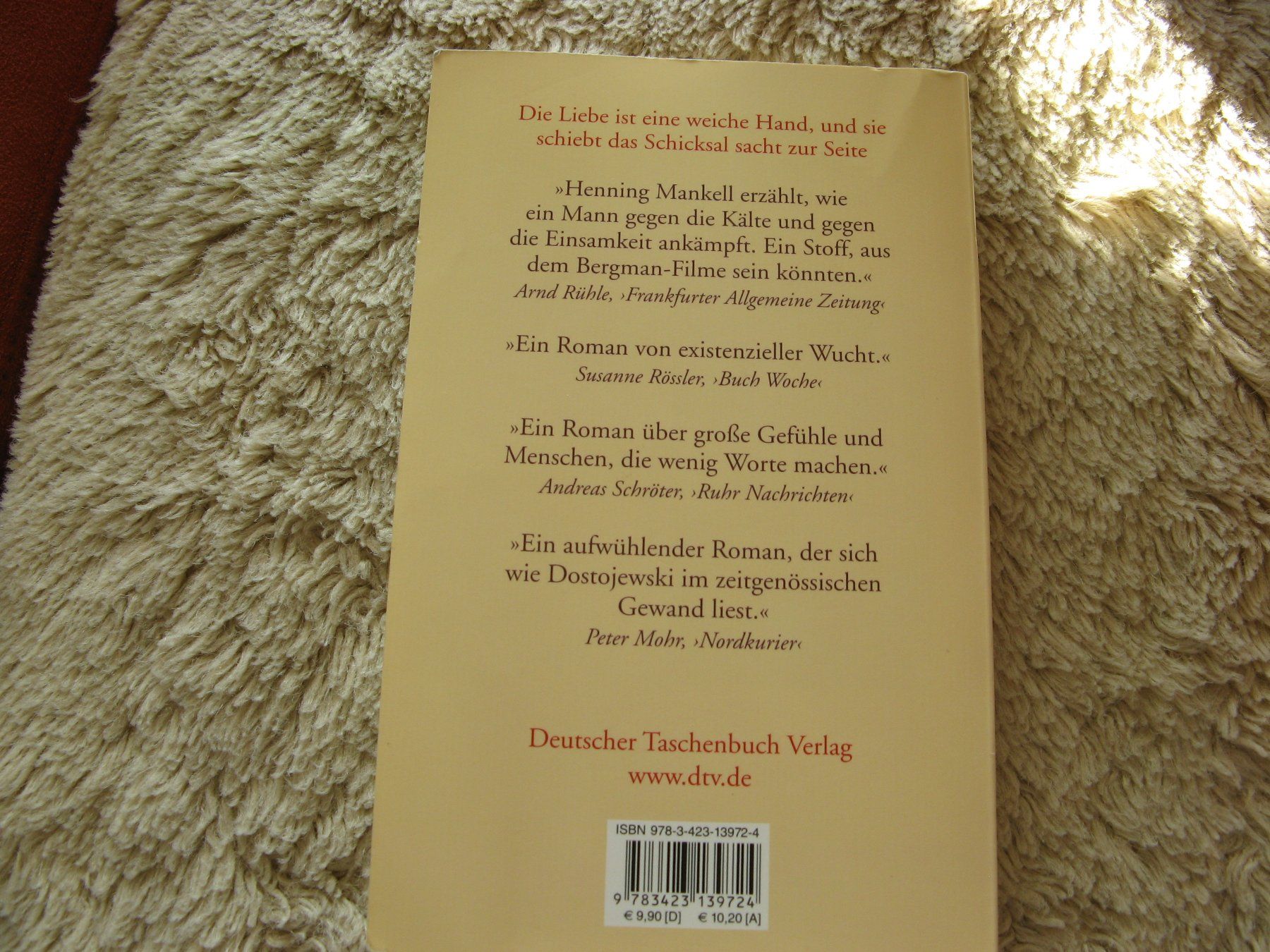 Libri: 2 Taschenbücher Henning Mankell – Usato da Zürich venduto da apil 3