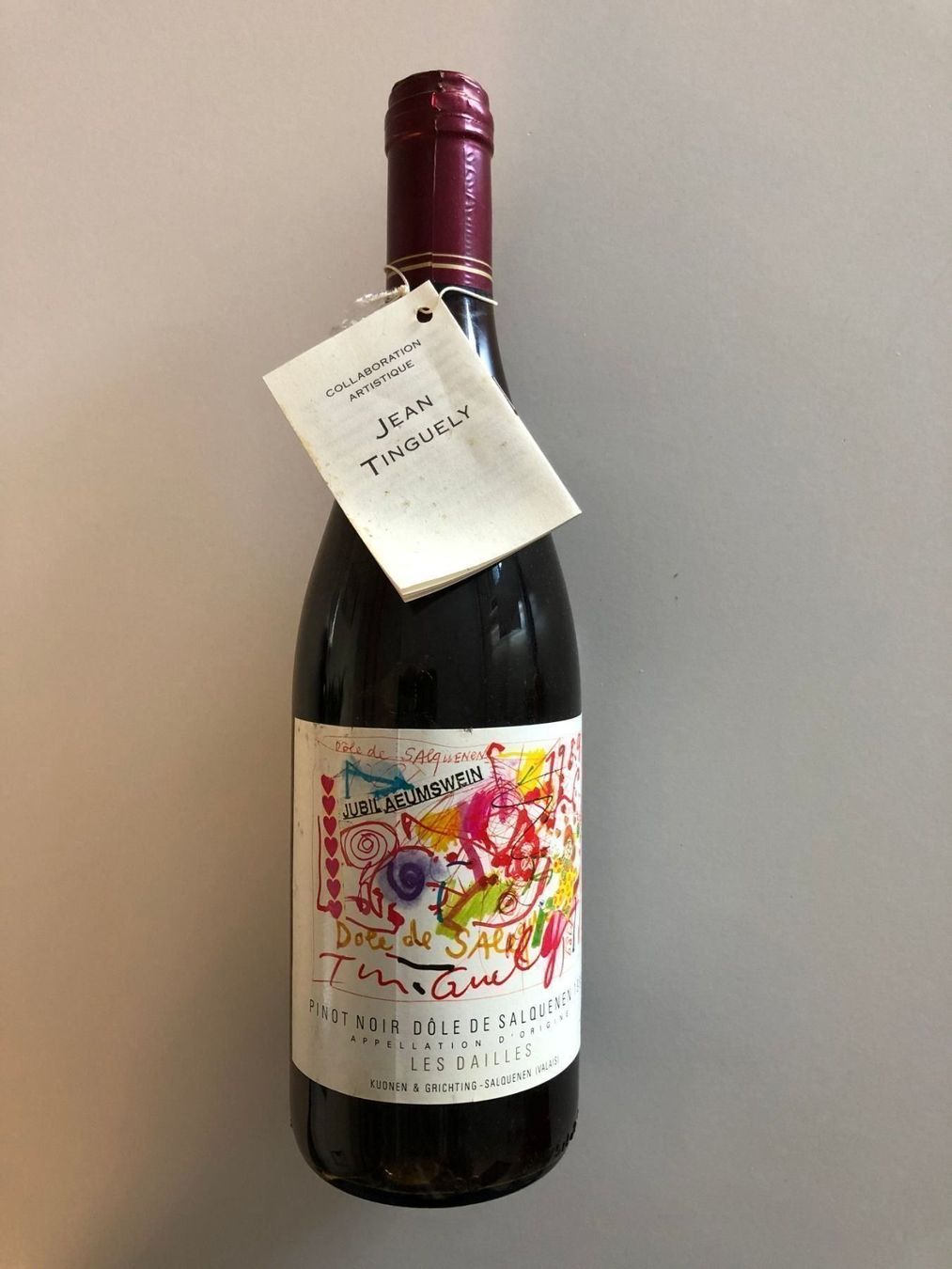 Wein: Jean Tinguely Jubiläumswein 1989 – Gebraucht aus kriens von bst999