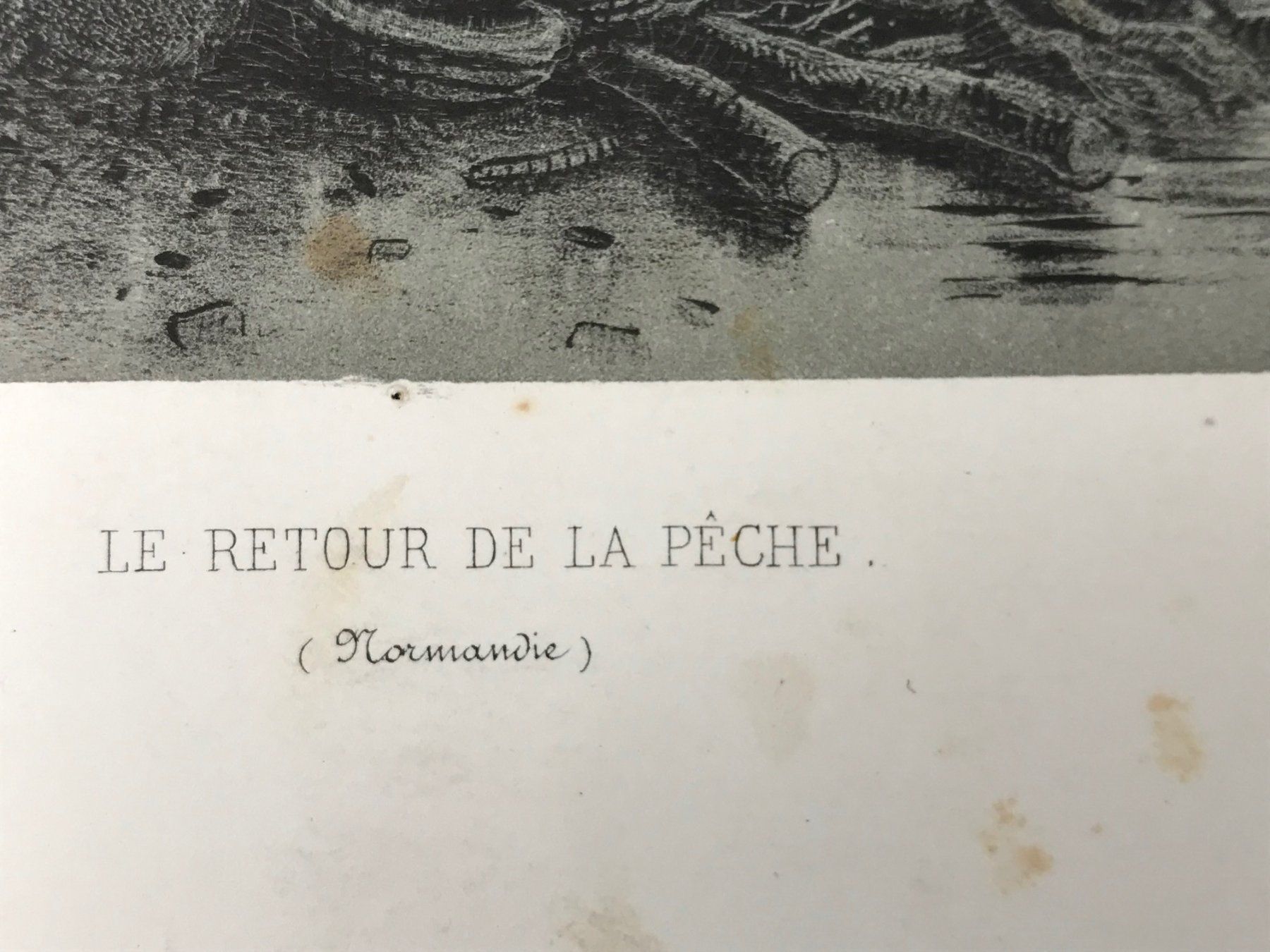 Grafiken & Lithographien: Litho 'Le retour de la pèche' – Gebraucht aus Thalwil von Peter0911 2