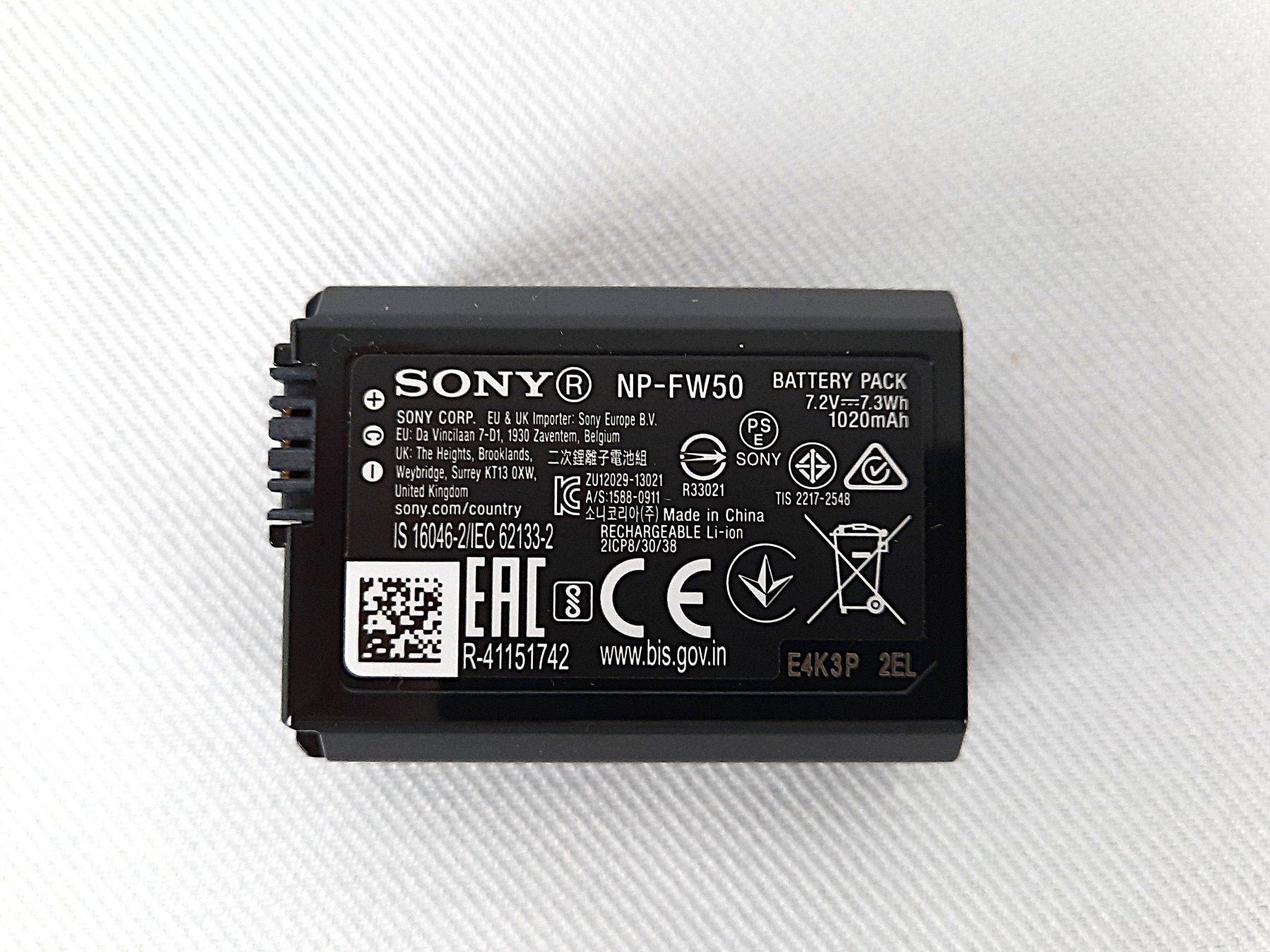 Sony Batterie: SONY NP-FW50 Akku – Nuovo (secondo la descrizione) da Beinwil am See venduto da Restwert_Beinwil 4