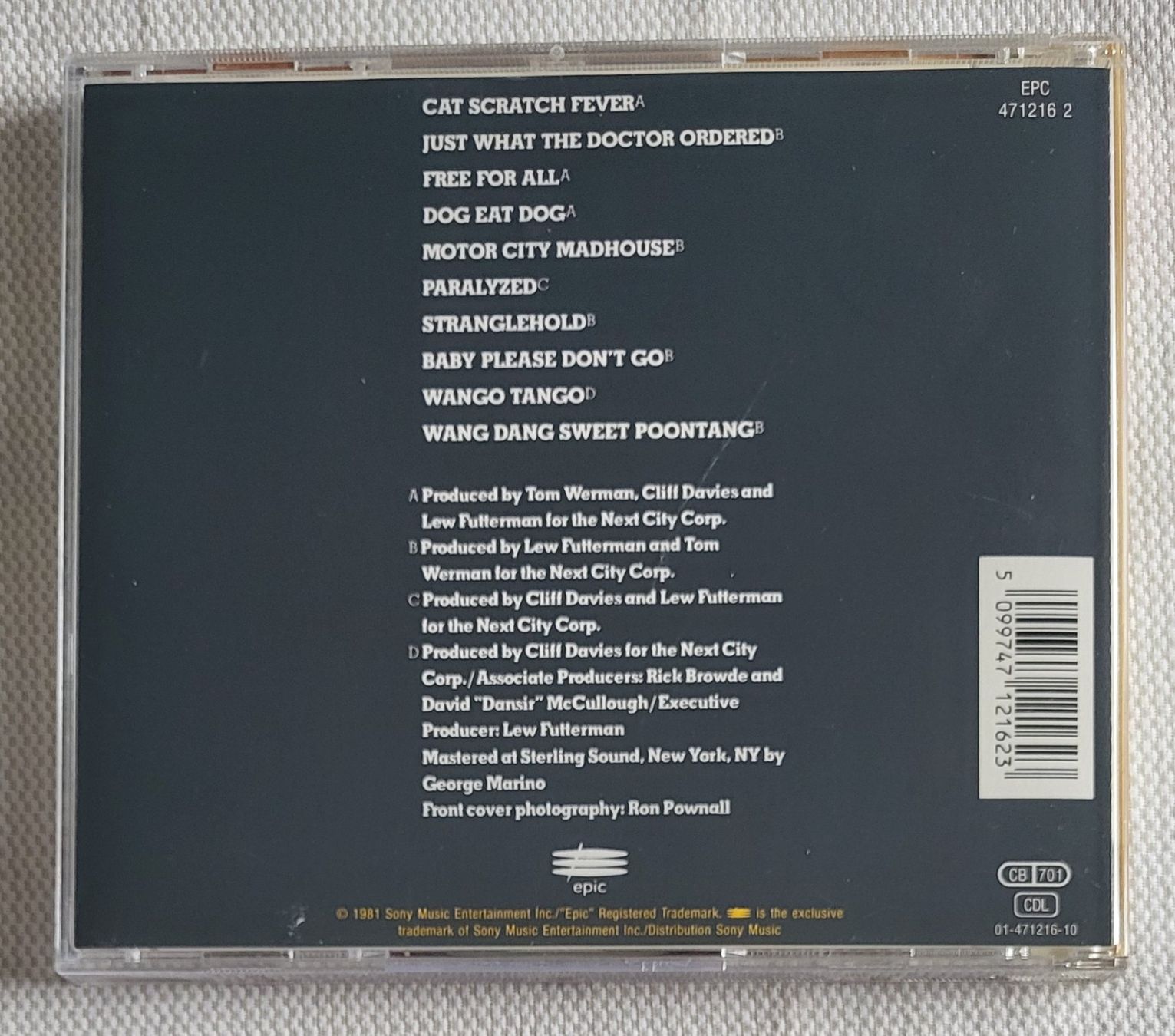 CD: Ted Nugent - Great gonzos – Usato da Villars-sur-glane venduto da Epsilonhike 1
