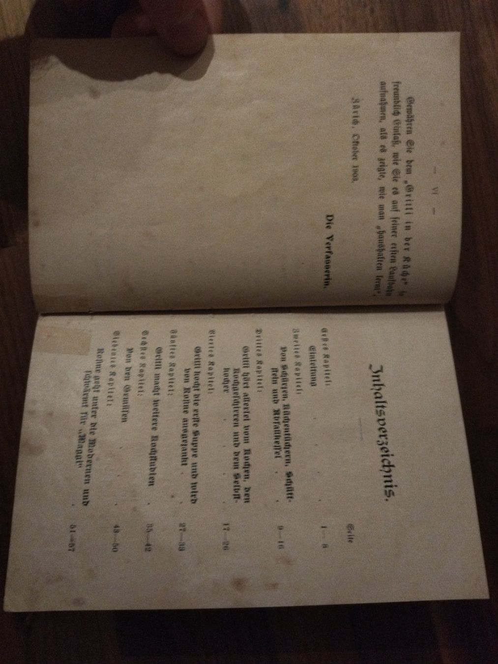 Libri: Kochbuch antik 1903 Grittli – Usato da Felben-Wellhausen venduto da bananajoe8474 3