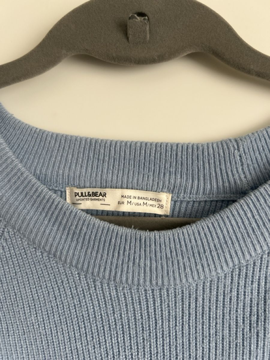 Pull&Bear Maglioni & Felpe: Pull&Bear Strickpullover Hellblau, Gr. M – Usato da Riehen venduto da S______ 2
