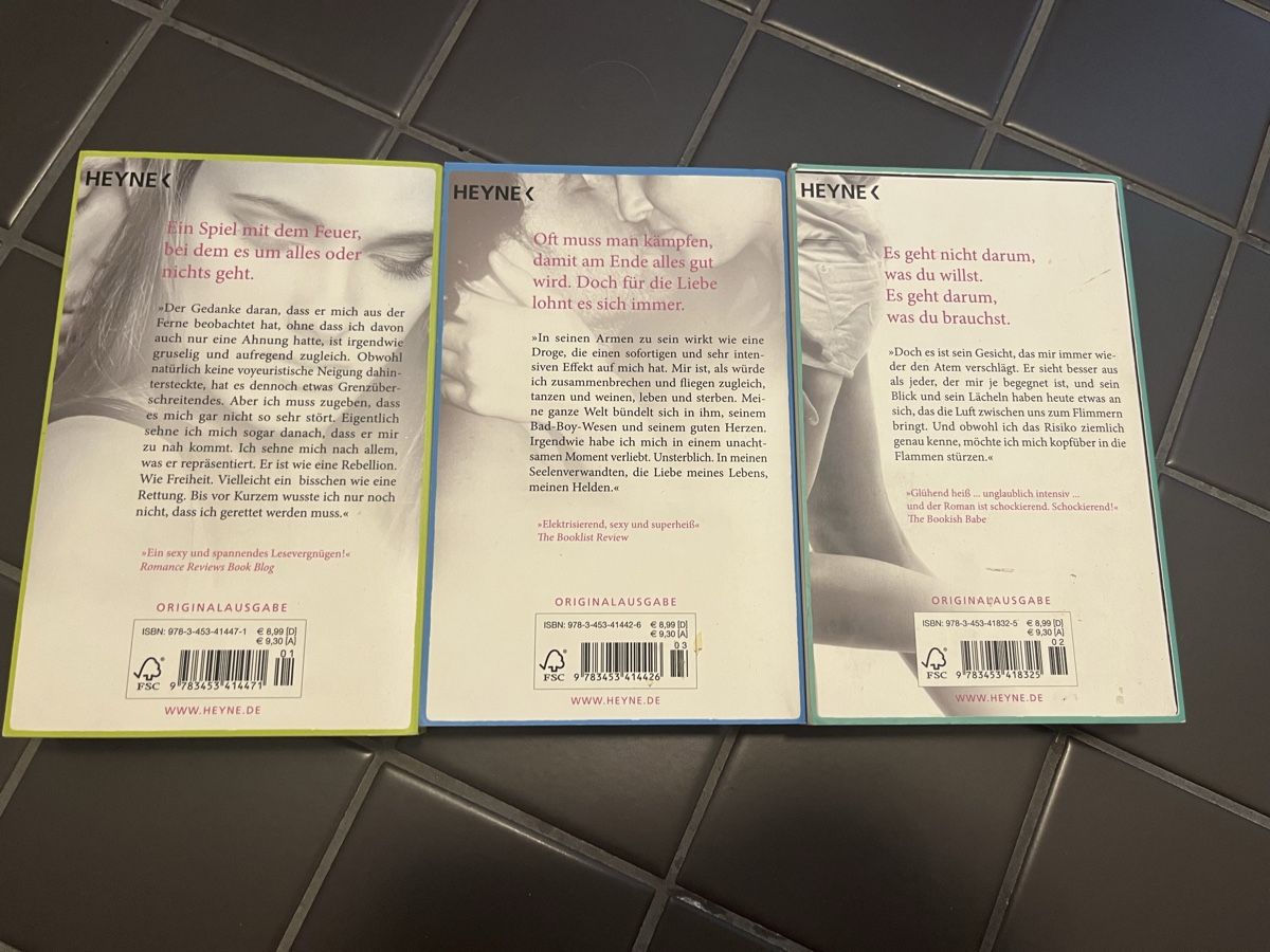 Libri: Romane M. Leighton "Addicted to You" Serie 3 Stk – Usato da Dallenwil venduto da vani_lia 1