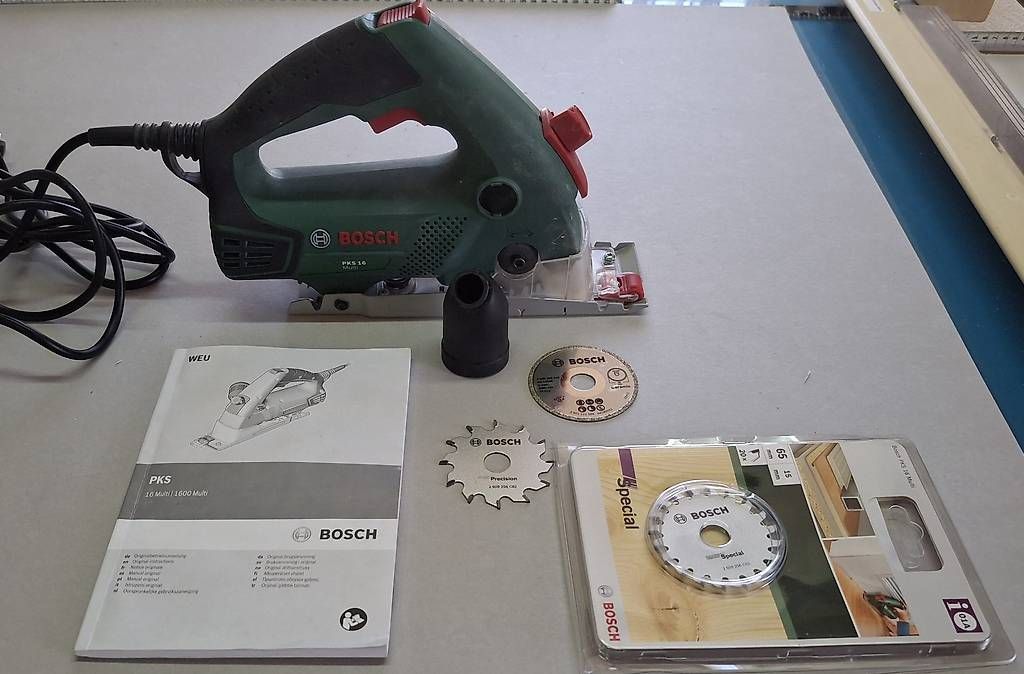 Bosch Seghe: Bosch PKS 16 Multi Handkreissäge mit Koffer – Usato da Rüti ZH venduto da Liliane_market 9