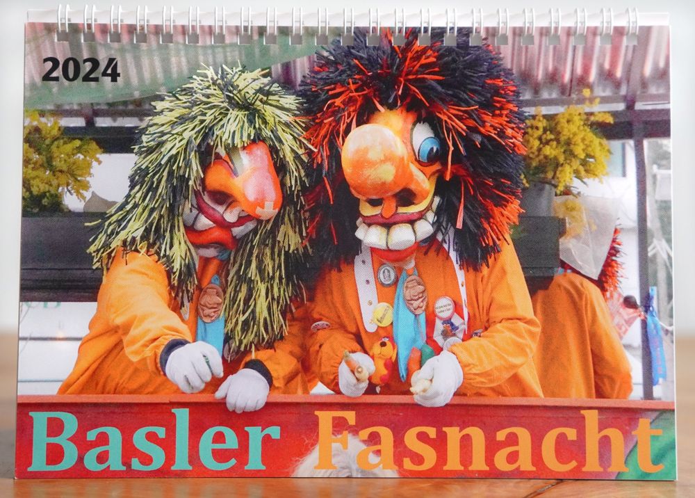 Tisch Kalender 2024 Basler Fasnacht A5 Acheter sur Ricardo