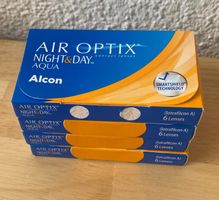 4 Stk. Optix Night&Day Aqua, +3.50, à 6 Stück, Neu bis 2029
