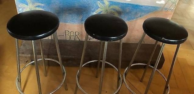 Sgabelli: 3  Stück Occasions BAR Stühle à Fr. 10.- pro Stück – Usato da Häusernmoos venduto da Koi-Gartenteich 1