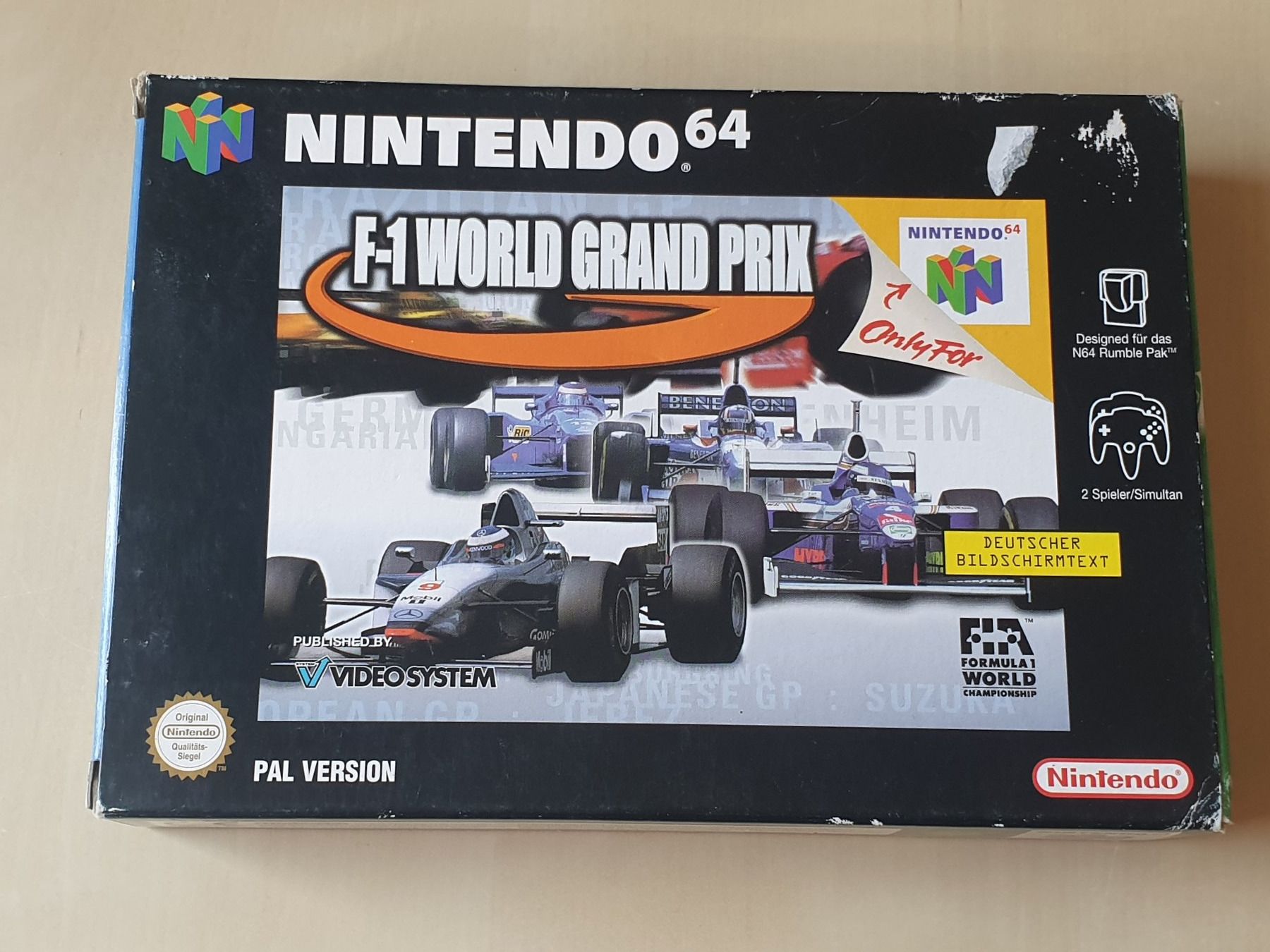 Nintendo Giochi: F-1 World Grand Prix – Usato da Stansstad venduto da collectorsshop