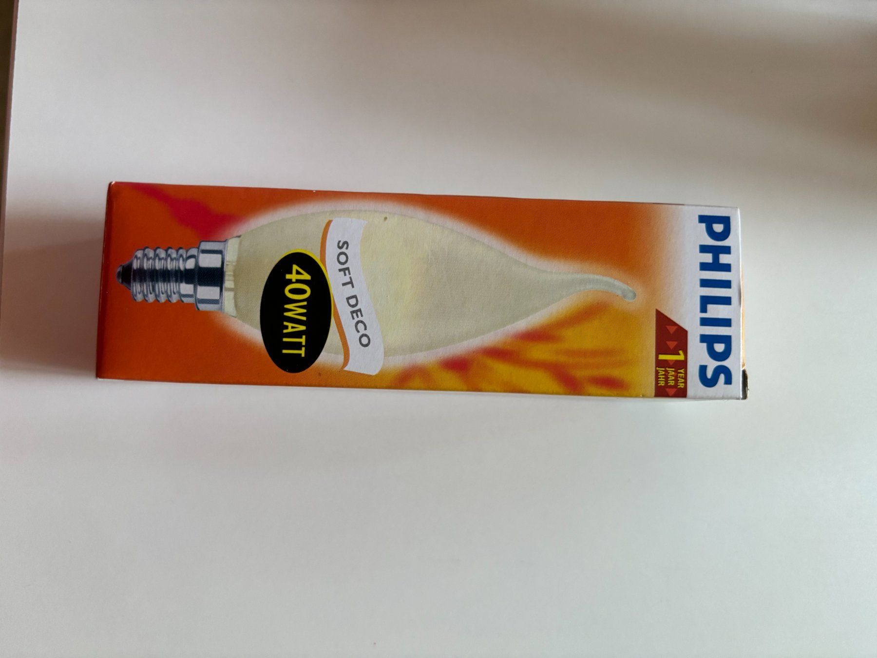 Philips Lampade: 12 neue Philips Soft Deco Kerzenlampen E14, Originalverpackt – Nuovo e nell'imballaggio originale da Oberkulm venduto da Flubsy 1
