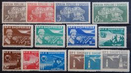 Albanien ex. Kat. 546-614 ** 1957/60