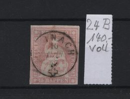 Strubel B / 24B Vollrand + schön Kat. 140.-