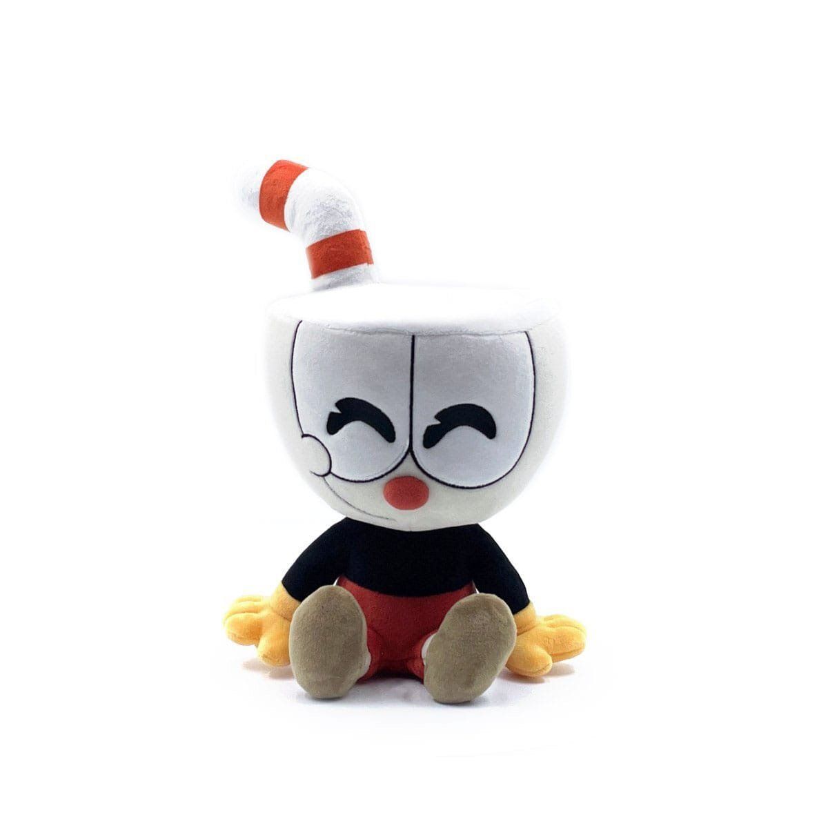 Statuette: Cuphead peluche Cuphead 22 cm – Nuovo e nell'imballaggio originale da St-Imier venduto da ATTAKSHOP 1