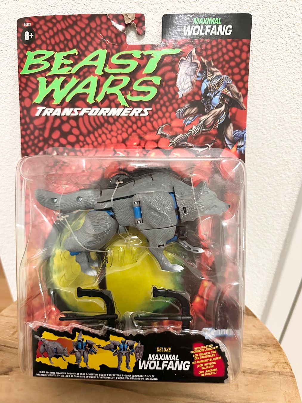 Figuren: Transformers Beast Wars MAXIMAL WOLFANG Hasbro Kenner Neu – Neu (gemäss Beschreibung) aus Baar von Mic_vL