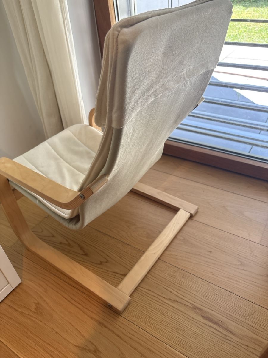 Ikea Poltrone: Chaise IKEA Poang enfant  – Usato da Lausanne venduto da Kingarthur5 1