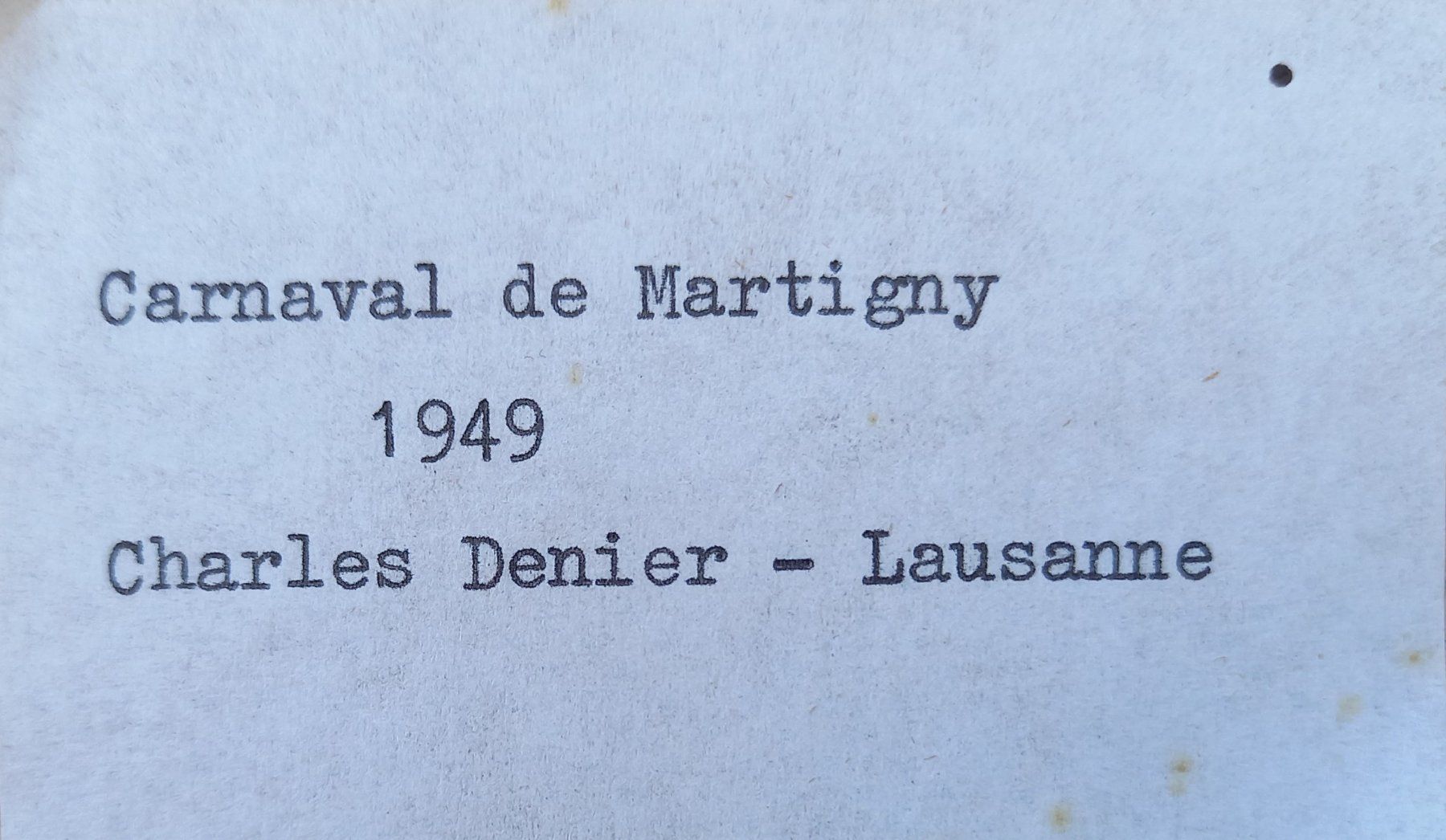 Dipinti: Charles Denier 1894-1972, carnaval de Matigny 1949 – Usato da Lausanne venduto da leneko 4