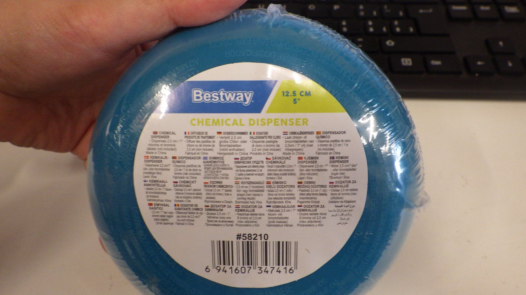 Bestway Schwimmbad: BESTWAY Chemikaliendispenser – Neu und originalverpackt aus Gossau ZH von OrderflowAG 1