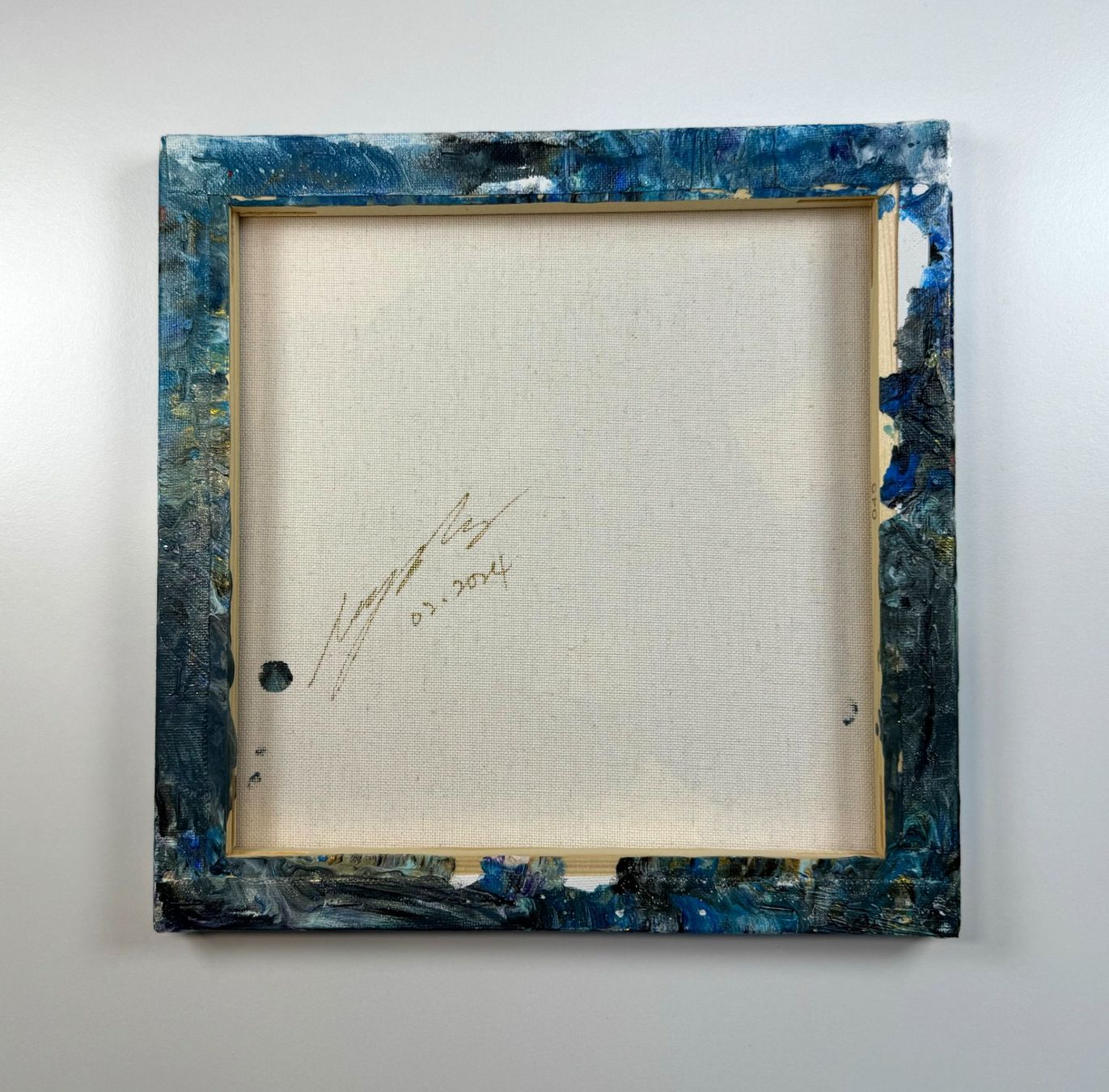 Dipinti: Acryl-Flüssigmalerei, quadratisch – Usato da Schlieren venduto da MayaSheng1983 2
