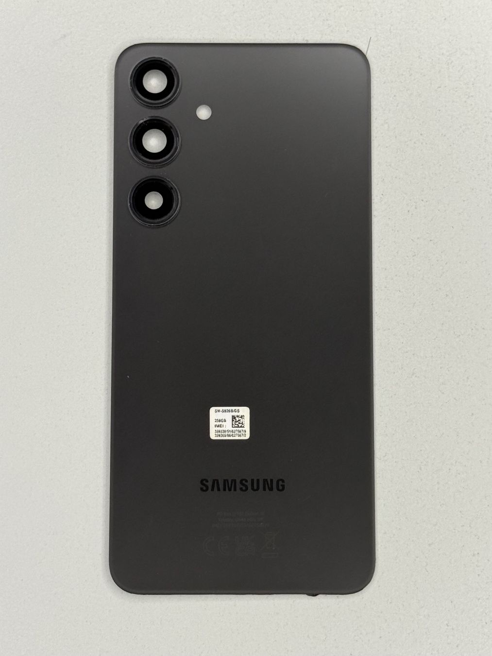 Samsung Telefoni cellulari / Smartphones: Vitre arrière Originale Samsung S24 Plus Noir Galaxy – Usato da Zug venduto da ElPhone