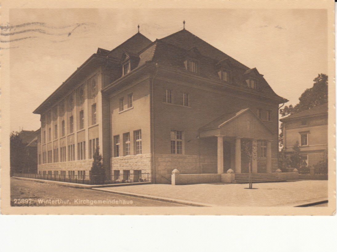 Ansichtskarten: Winterthur 1923 – Gebraucht aus Bürglen TG von StampGraf