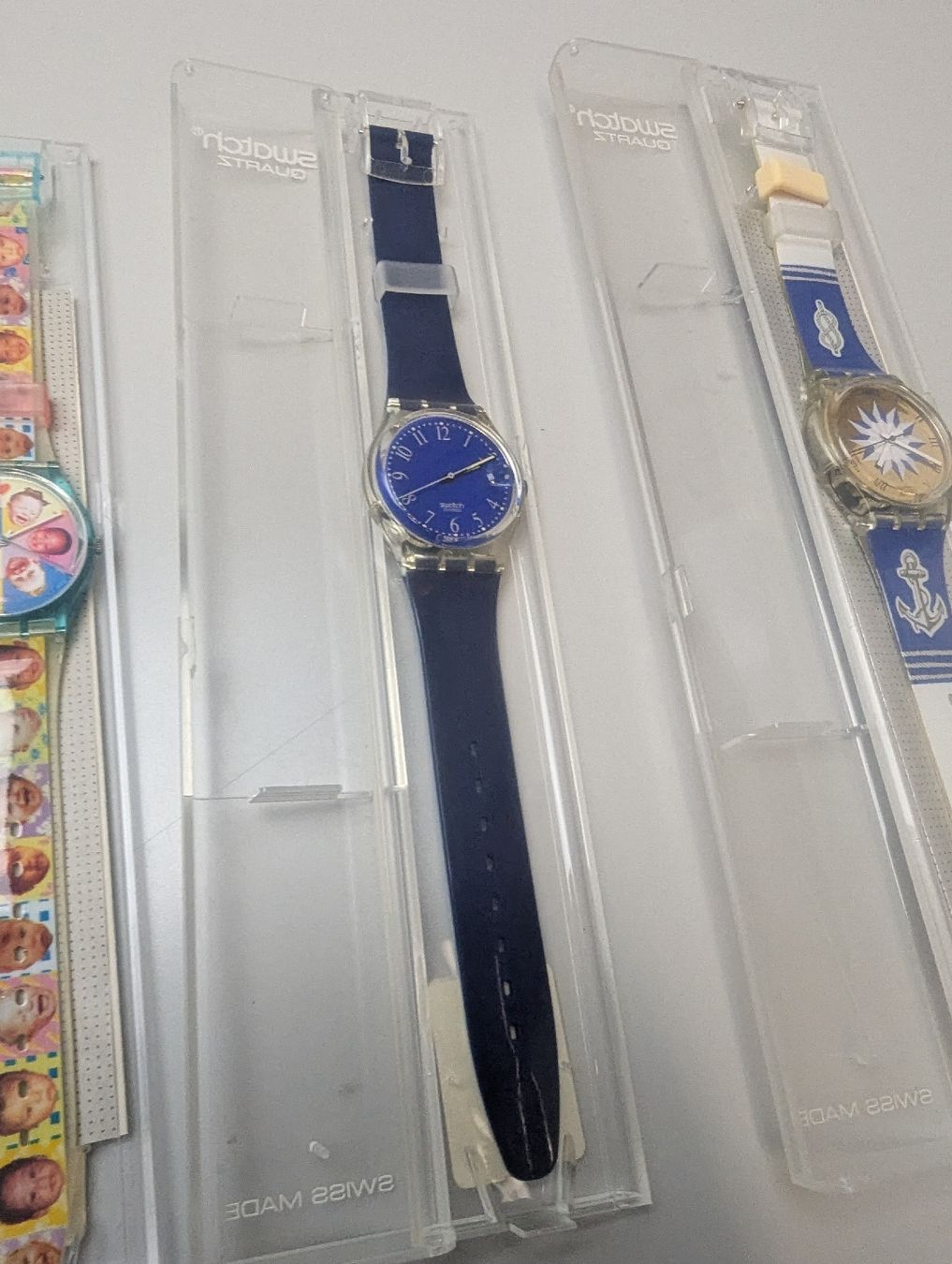 Swatch Orologi: 4x Swatch, ungetragen – Nuovo (secondo la descrizione) da Wauwil venduto da MEC-NET 2