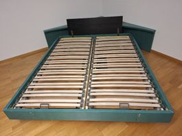Drehbares Doppelbett Bico-Flex mit Lattenrost