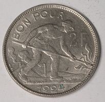2 FRANCS / LUXEMBOURG 1924