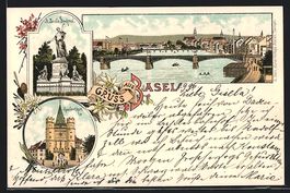 Litho Basel, St. Jacobs Denkmal, Spalent