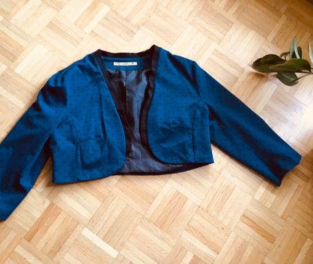 Sublime bolero Lagenlook TARA VAO, M, tuniqueassortie à part