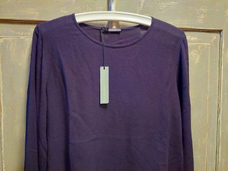 G White . WO510 - Blusa Girocollo grigio - M