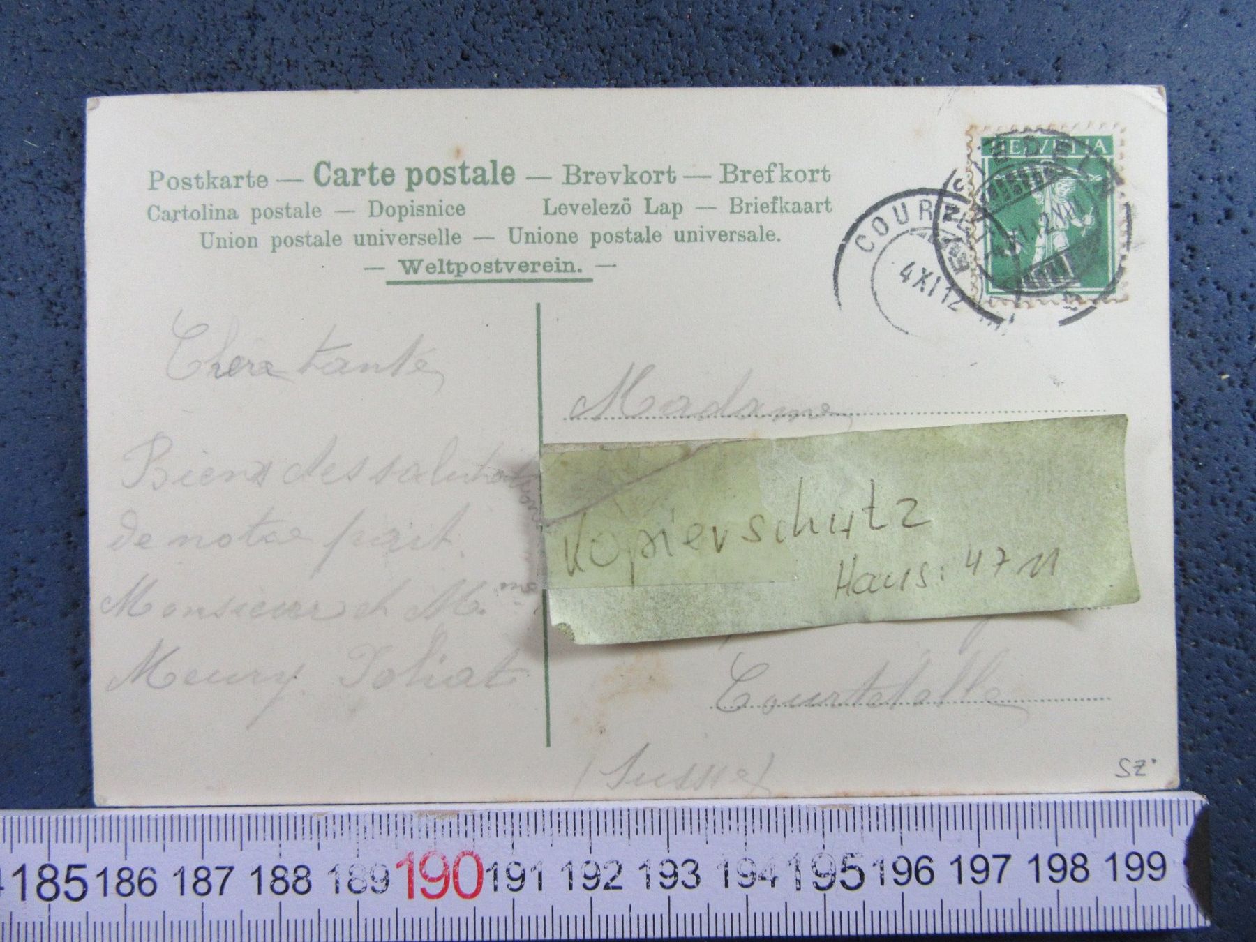 Cartes postales: EINSIEDELN 1912 MIT GNADEN MUTTER SZ AK – D'occasion à Ettingen par Hausi4711 1