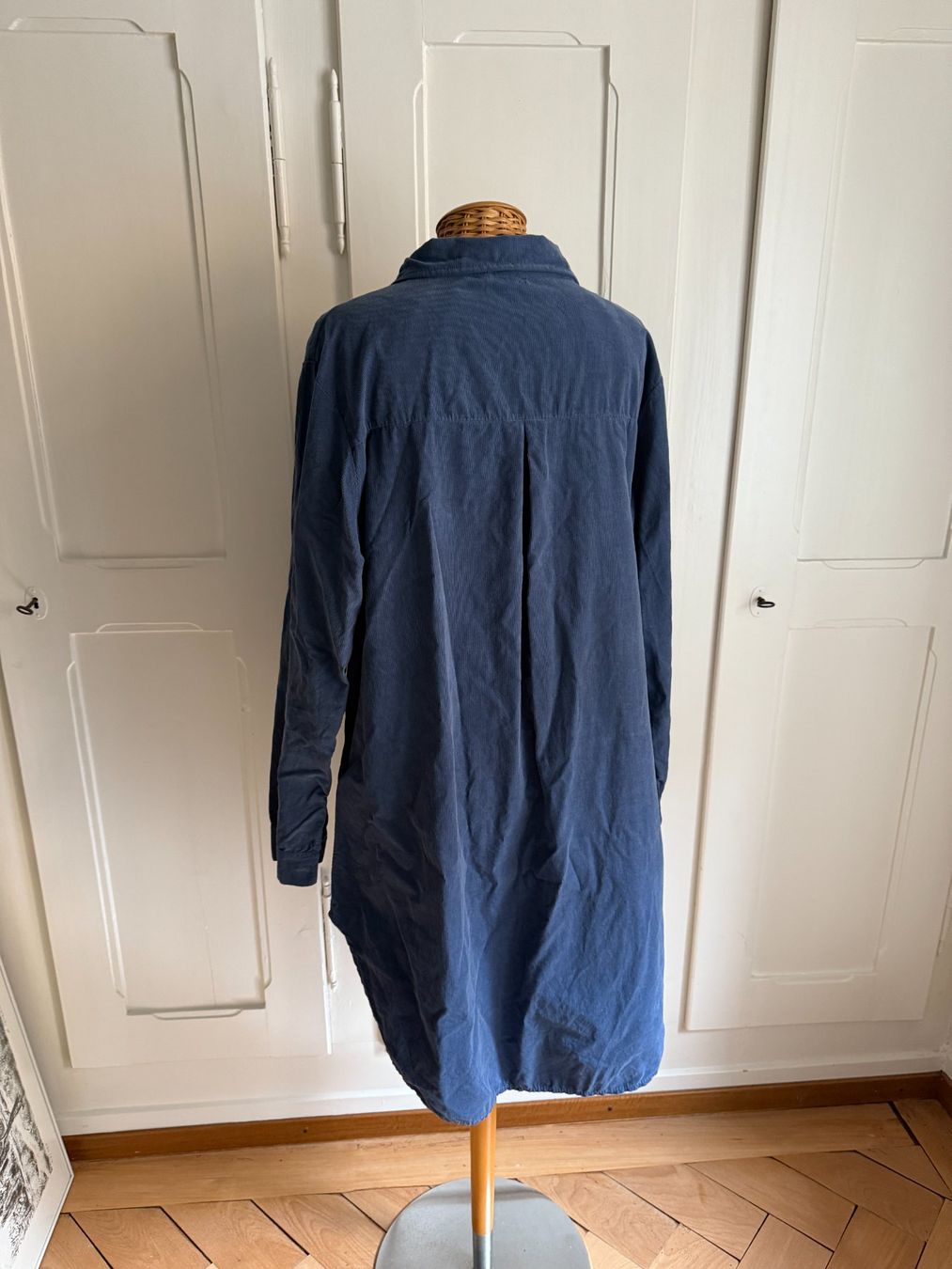 Kleider: PRETTY UNIT - Cord Blusenkleid blau M – Gebraucht aus Zürich von Diazaio 2
