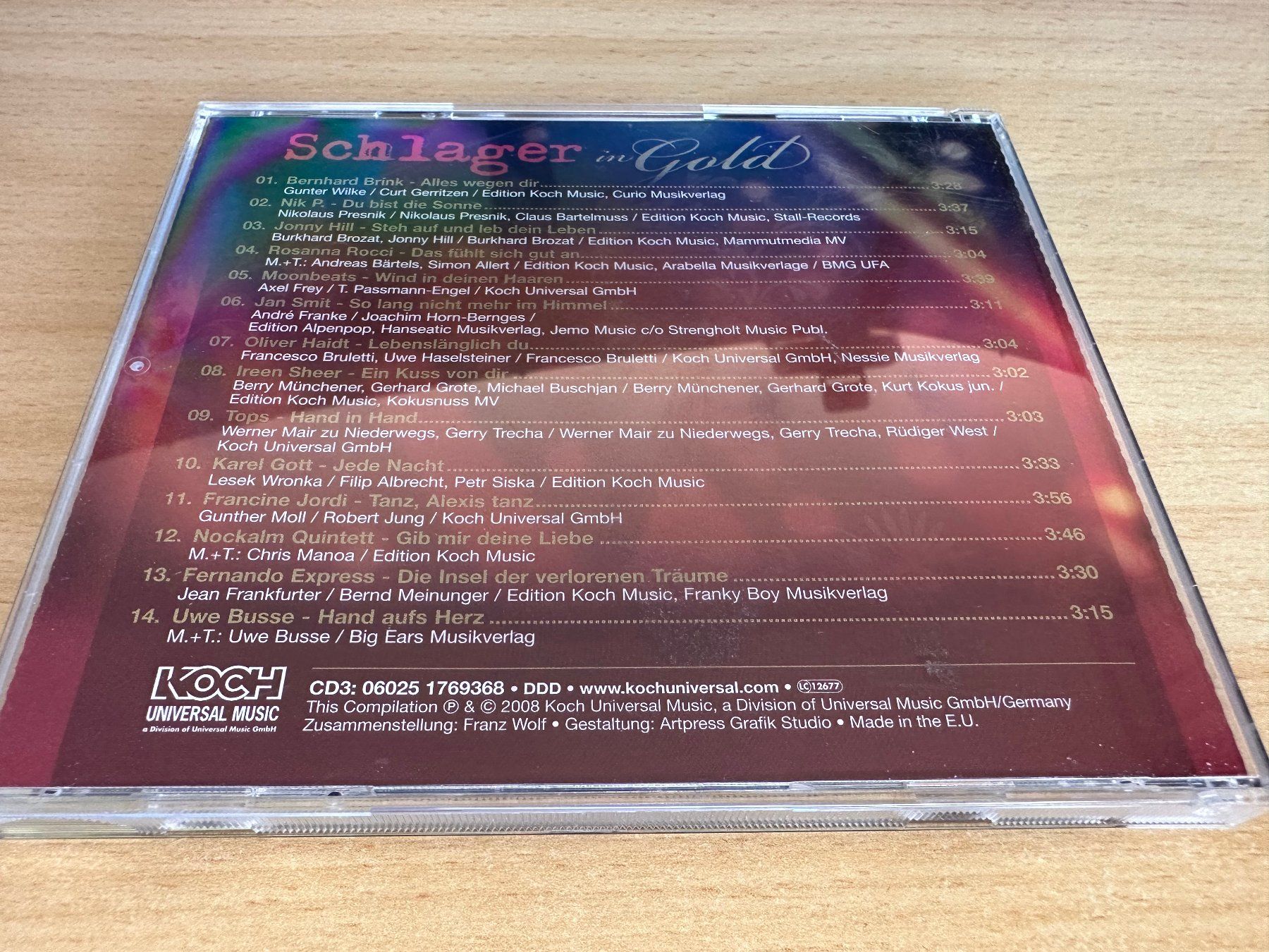 CD: Various – Schlager In Gold - 3 CD – Usato da Rikon im Tösstal venduto da Alpenmutz 6
