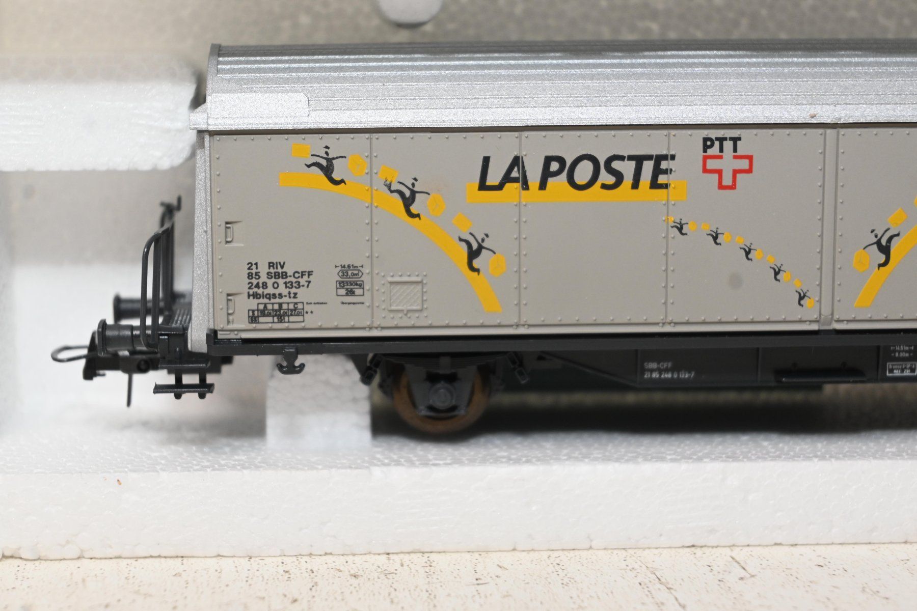Roco Modellini di ferrovie: Hbis Post Roco HO/AC mit OVP – Usato da Laupen ZH venduto da Zmoewe 3