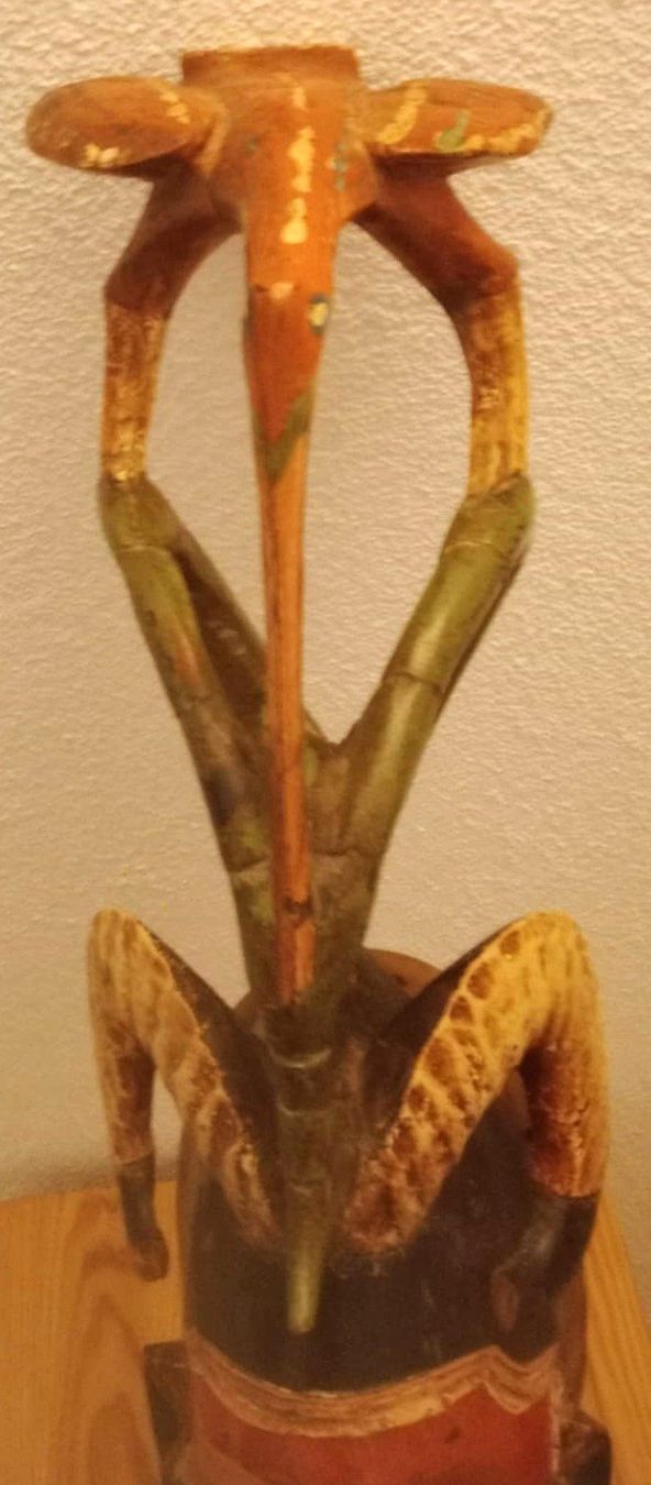 Sonstige Antiquitäten & Kunst: Masque em bois / Holzmaske - Guro Côte d'Ivoire - 80 cm – Gebraucht aus Le Locle von borgespatricia 6