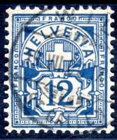 WERTZIFFER 12 RP MIT VOLLSTEMPEL WIL - K459