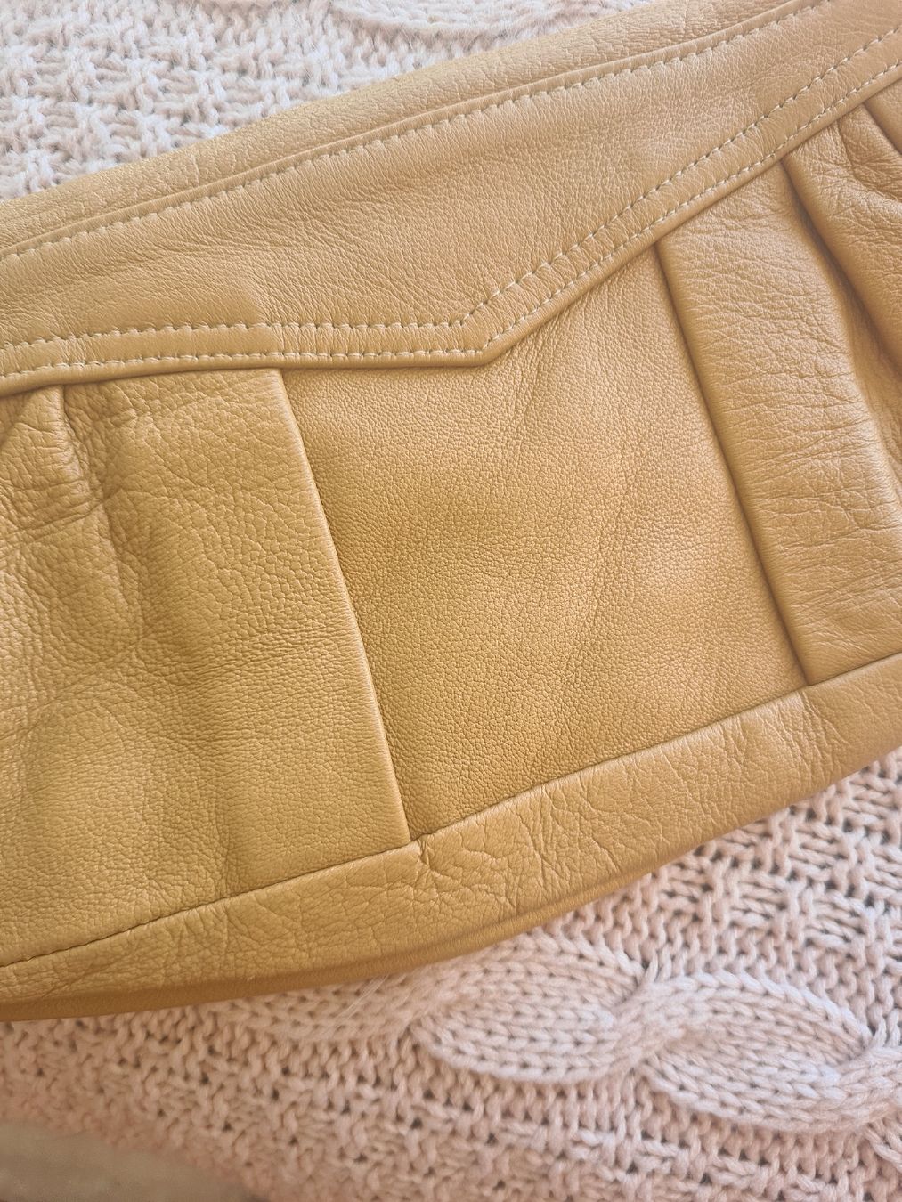 Borse da donna: Ledertasche mit Fransen beige Damen neuwertig – Usato da Zofingen venduto da nena-0809 2
