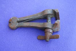 SCHRAUBSTOCK FEILENKLOBEN VINTAGE