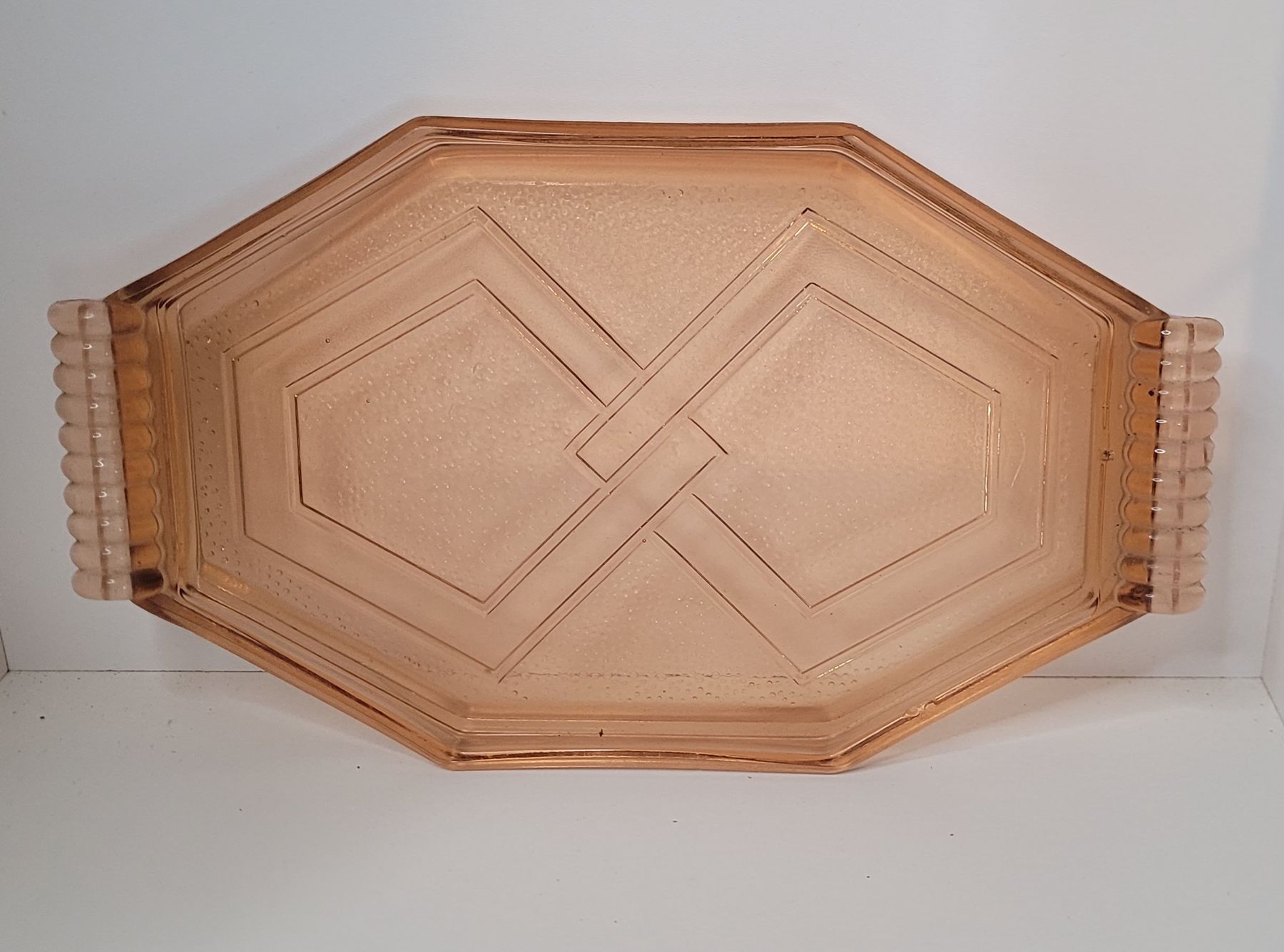 Piatti di portata: Plat en verre de Charles Laurent – Usato da Rocourt venduto da PapyCH