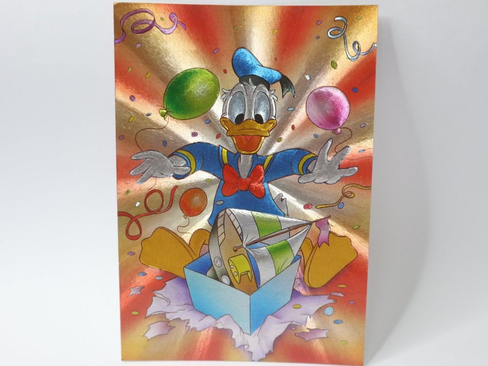 AK Disney Donald Duck Geburtstag Postkarte Geschenk Kaufen auf Ricardo