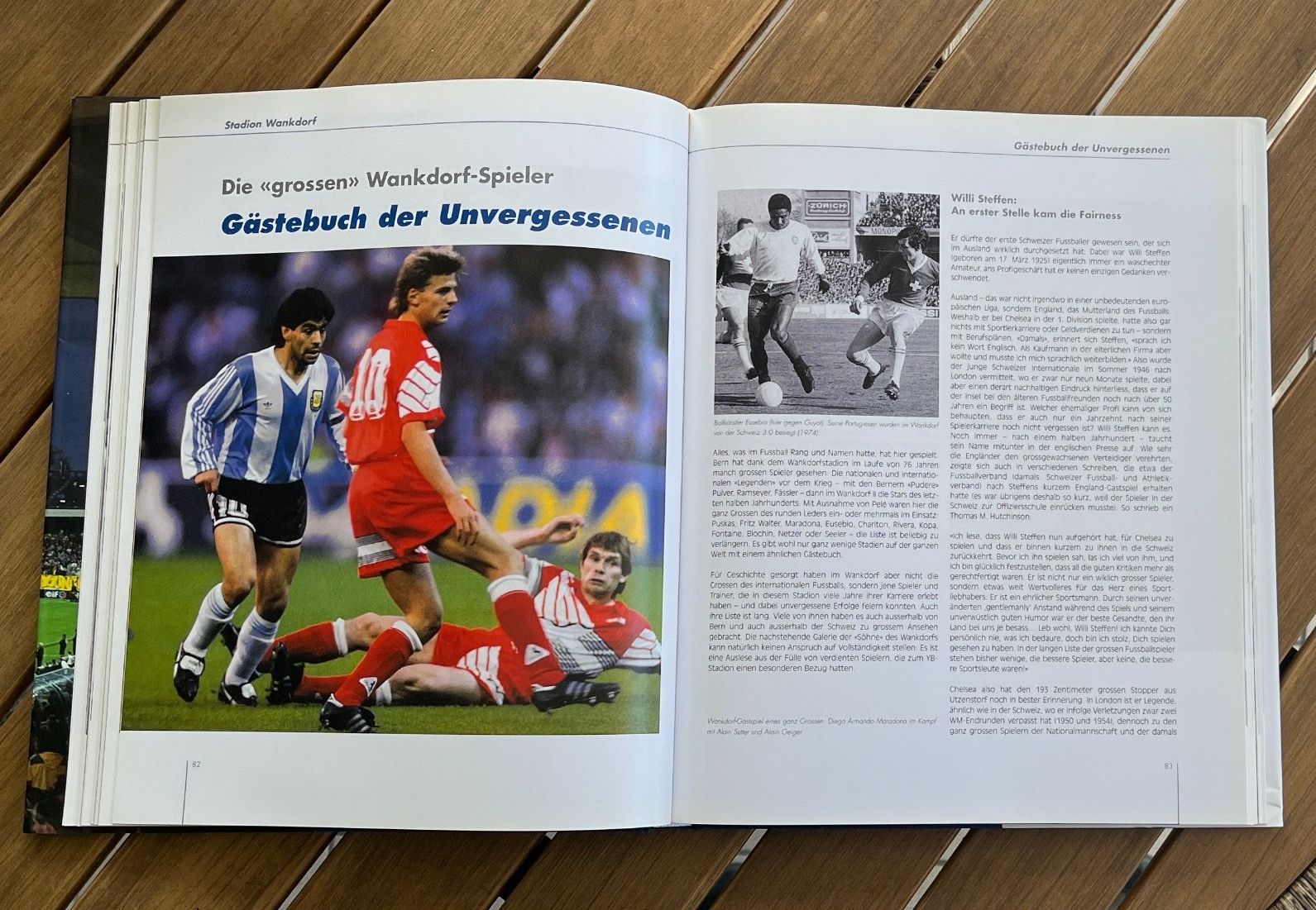 Libri: Buch Stadion Wankdorf Geschichte & Geschichten – Nuovo (secondo la descrizione) da Emmenbrücke venduto da inf_9dkq 3