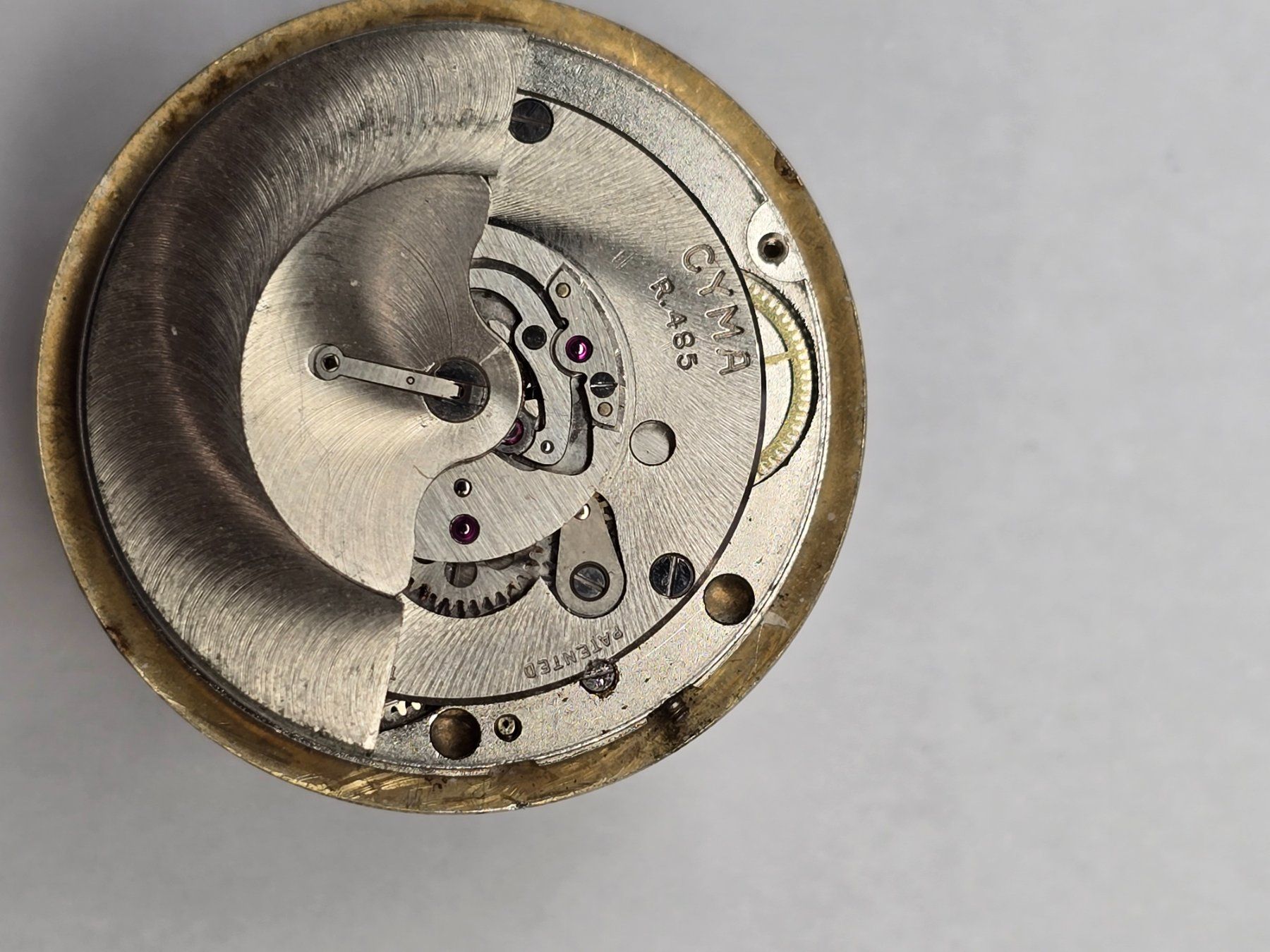 Cyma Montres: Mouvement Cyma R 485 – D'occasion à Tramelan par Nirdan 3