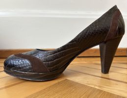 Pumps High Heels von Fersengold Berlin, 41, braun Plateau