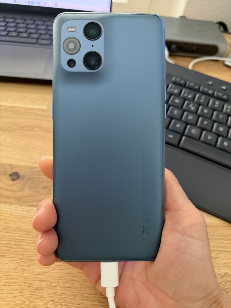 Oppo Telefoni cellulari / Smartphones: Oppo Find X3 Pro Smartphone blue excellent condition – Usato da Dübendorf venduto da mir_yff7 1