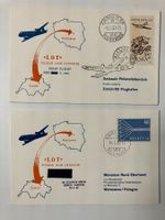 Erstflug 1958 Warschau-Zürich + Zürich-Warschau, KP 260.--