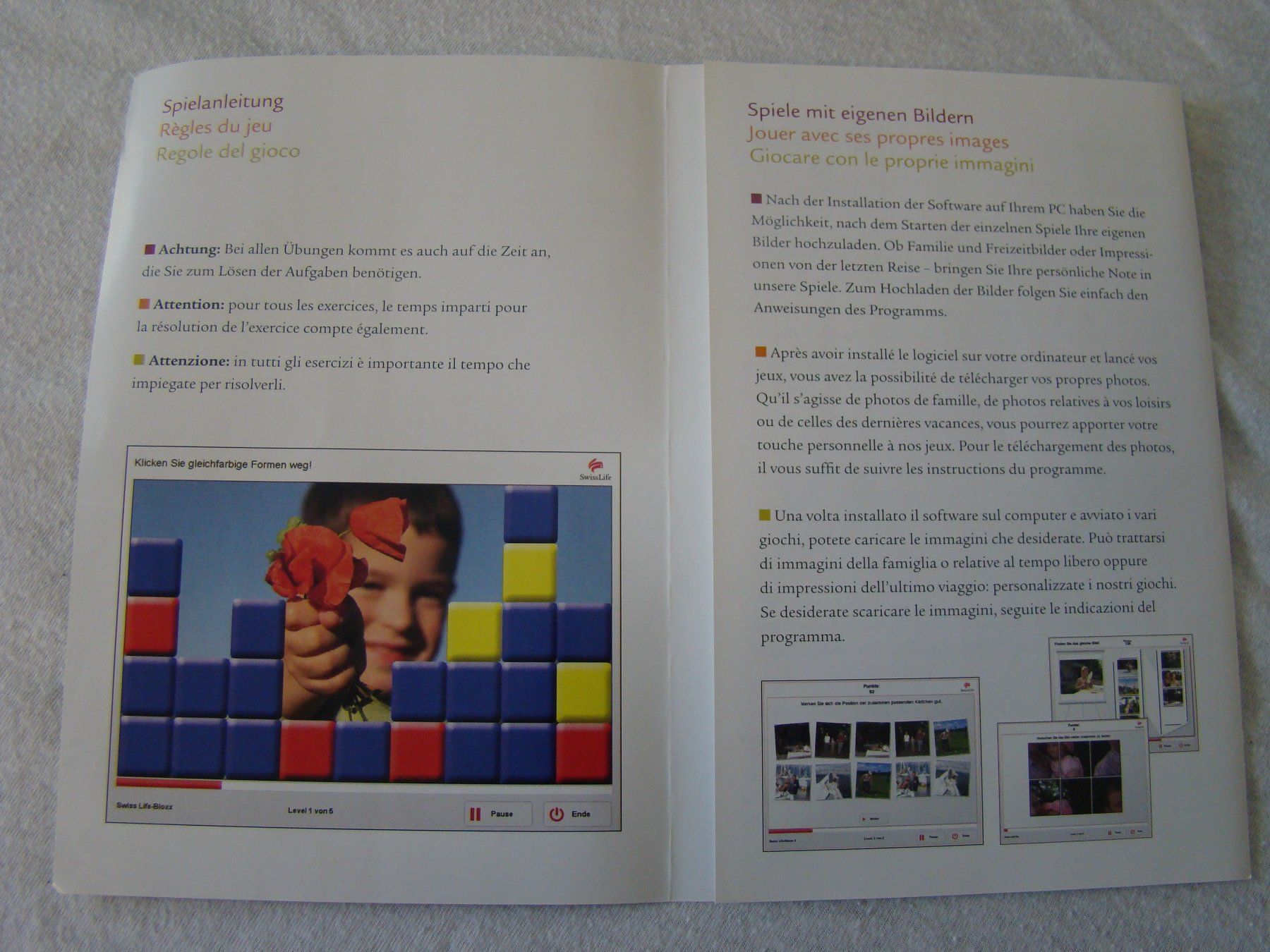 CD & DVD vergini: Gehirnjogging - Diverse Uebungen – Usato da Malters venduto da burzi 3
