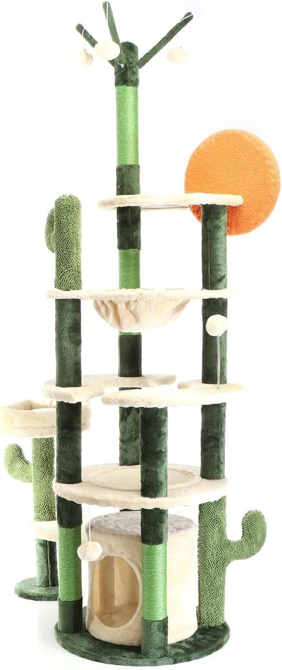 Tiragraffi: Fudajo Kratzbaum Kaktusdesign 172 cm – Nuovo e nell'imballaggio originale da Bottighofen venduto da zaap 3