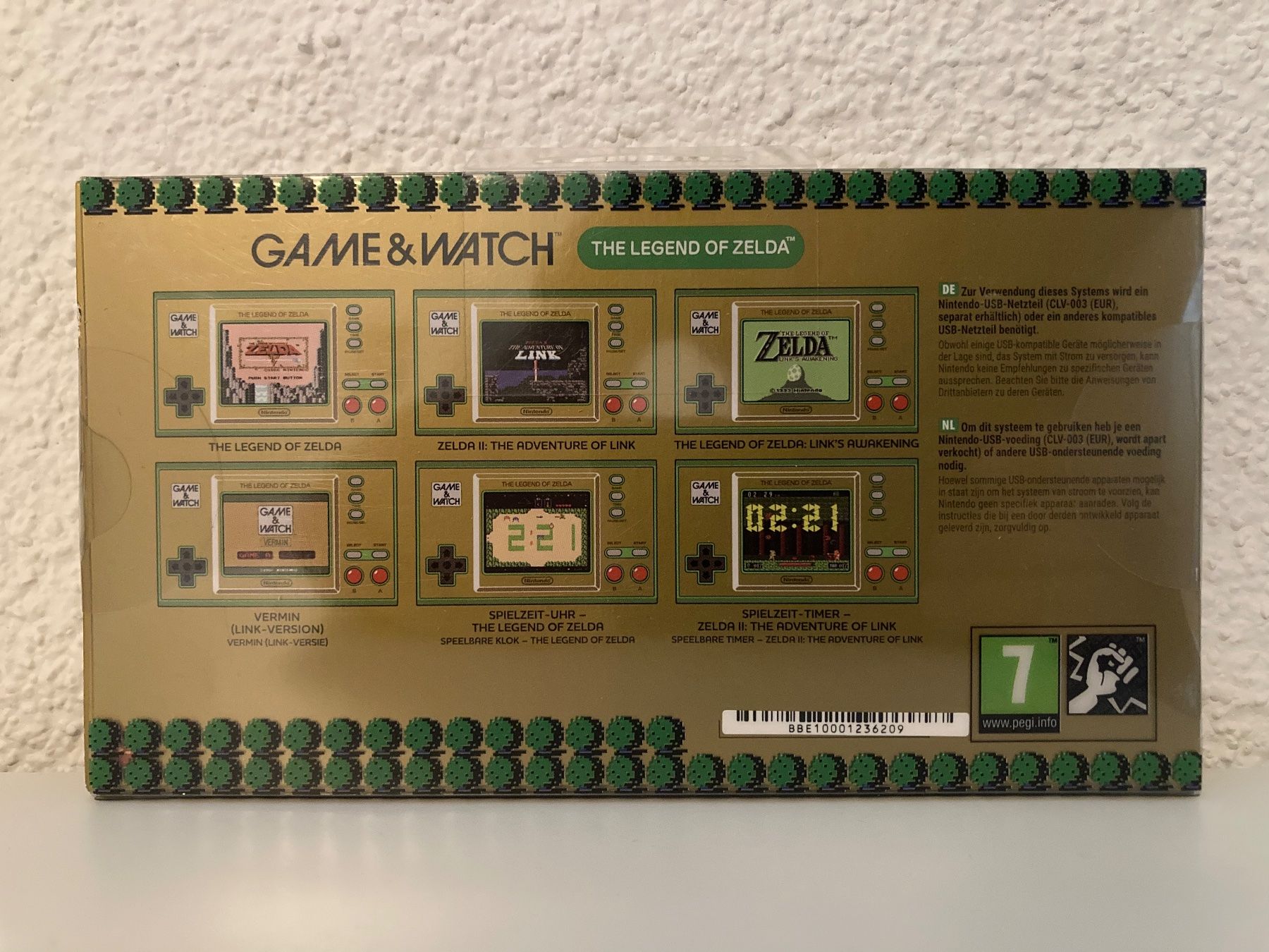 game&watch Giochi: Nintendo Zelda Game & Watch - New & Sealed – Nuovo e nell'imballaggio originale da Beringen venduto da pkr_z622 1